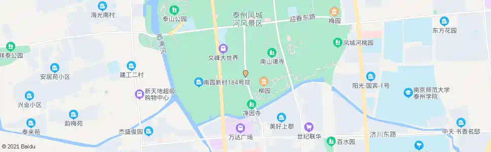 泰州鸿发小区_公交站地图_泰州公交_妙搜公交查询2025