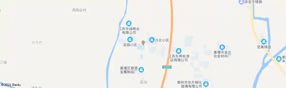 泰州兴泰转盘_公交站地图_泰州公交_妙搜公交查询2025