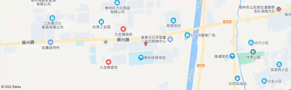 泰州水岸豪庭_公交站地图_泰州公交_妙搜公交查询2025