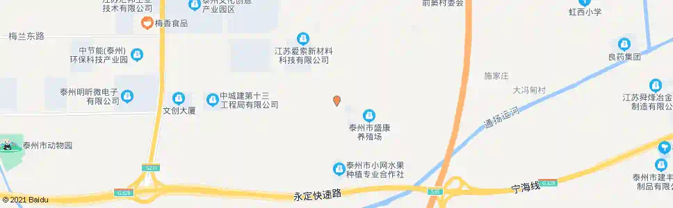 泰州院庄村_公交站地图_泰州公交_妙搜公交查询2025