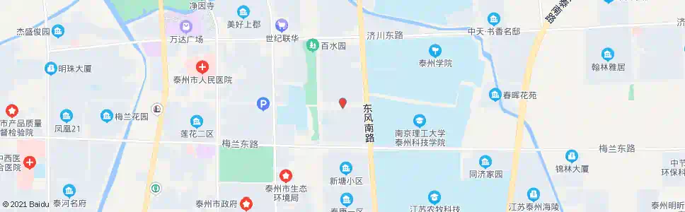 泰州莲花七号区北门_公交站地图_泰州公交_妙搜公交查询2025