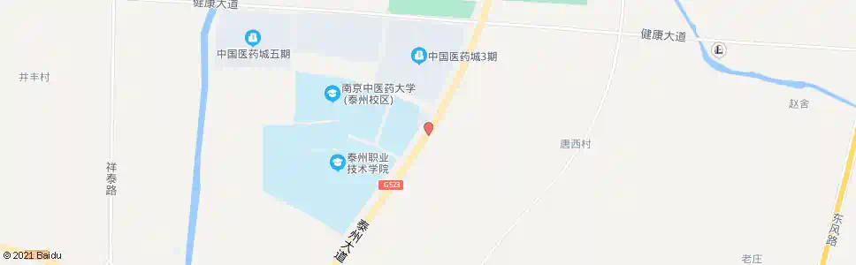 泰州唐庄_公交站地图_泰州公交_妙搜公交查询2025
