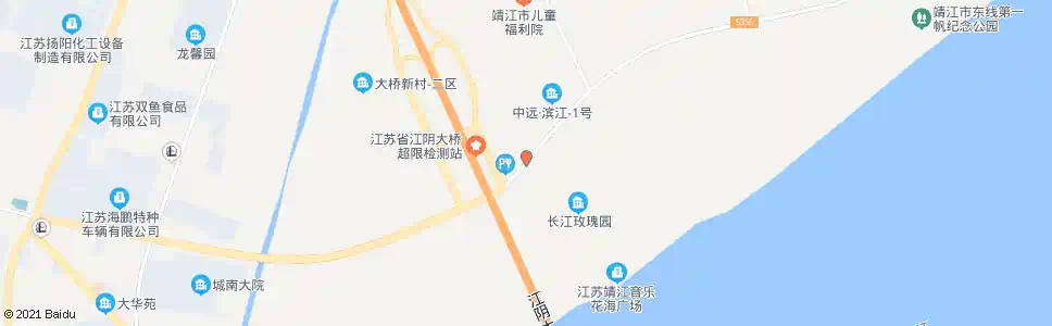 泰州长江玫瑰园_公交站地图_泰州公交_妙搜公交查询2025