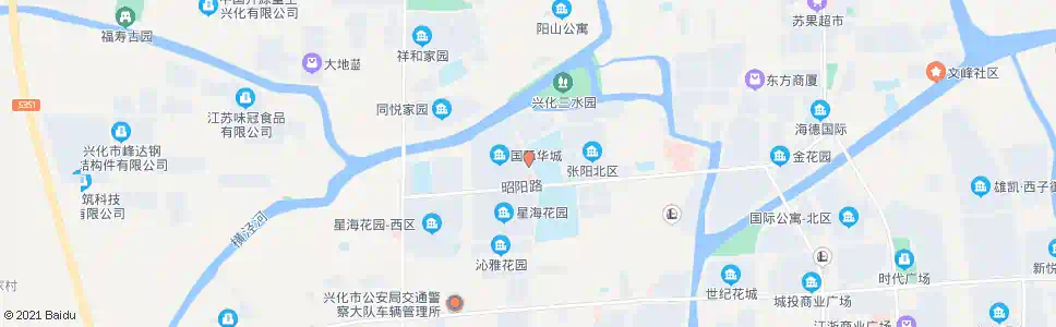 泰州国际华城_公交站地图_泰州公交_妙搜公交查询2025