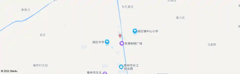 泰州胡庄镇政府_公交站地图_泰州公交_妙搜公交查询2025