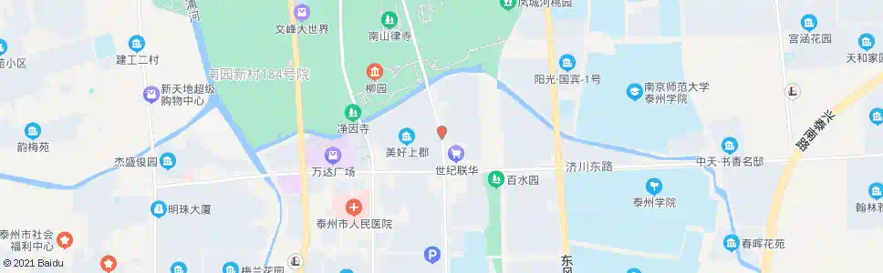 泰州莲花八号区_公交站地图_泰州公交_妙搜公交查询2025
