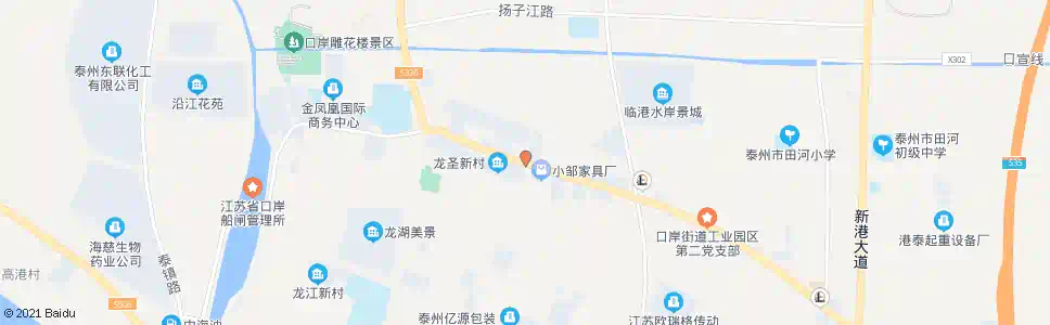 泰州城南村_公交站地图_泰州公交_妙搜公交查询2025