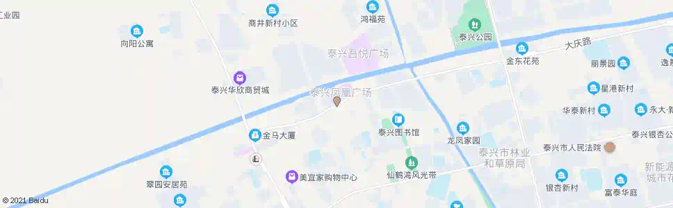 泰州农工商超市_公交站地图_泰州公交_妙搜公交查询2025