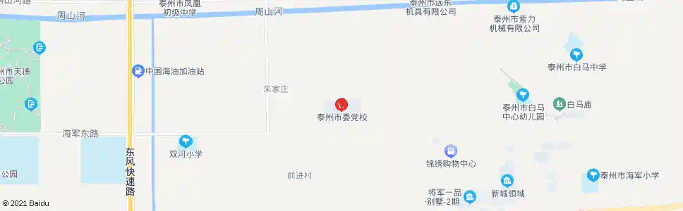 泰州市委党校_公交站地图_泰州公交_妙搜公交查询2025