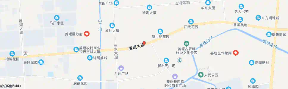 泰州锦宸百货_公交站地图_泰州公交_妙搜公交查询2025
