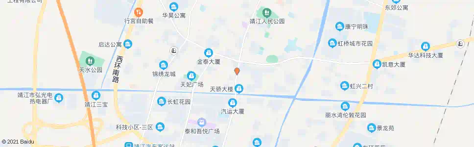 泰州南园宾馆_公交站地图_泰州公交_妙搜公交查询2025