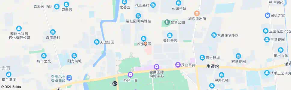 泰州第四人民医院_公交站地图_泰州公交_妙搜公交查询2025