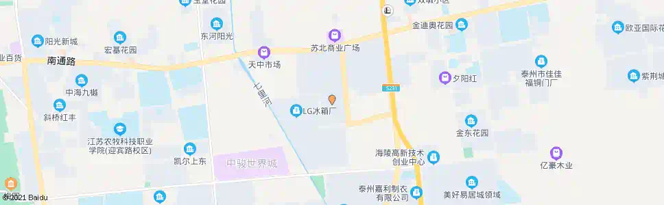 泰州星威园(春兰)_公交站地图_泰州公交_妙搜公交查询2025
