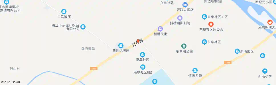 泰州章春港路_公交站地图_泰州公交_妙搜公交查询2025