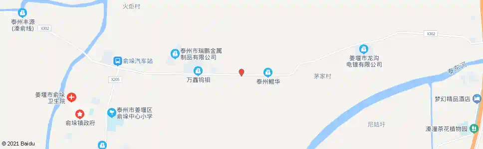 泰州海光厂_公交站地图_泰州公交_妙搜公交查询2025