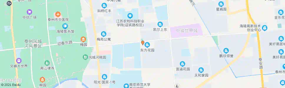 泰州老年大学_公交站地图_泰州公交_妙搜公交查询2025