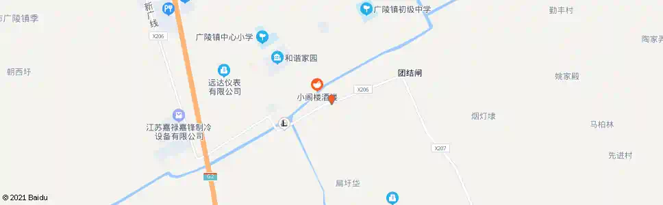 泰州靖广公路_公交站地图_泰州公交_妙搜公交查询2025