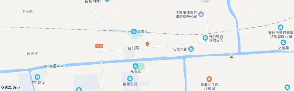 泰州单塘村_公交站地图_泰州公交_妙搜公交查询2025
