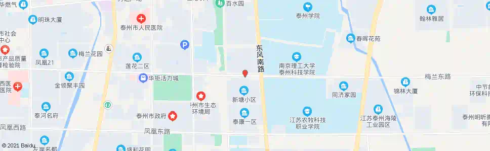 泰州莲花七号区南门_公交站地图_泰州公交_妙搜公交查询2025