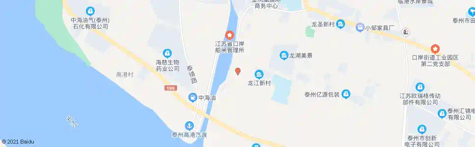 泰州四一圩_公交站地图_泰州公交_妙搜公交查询2025