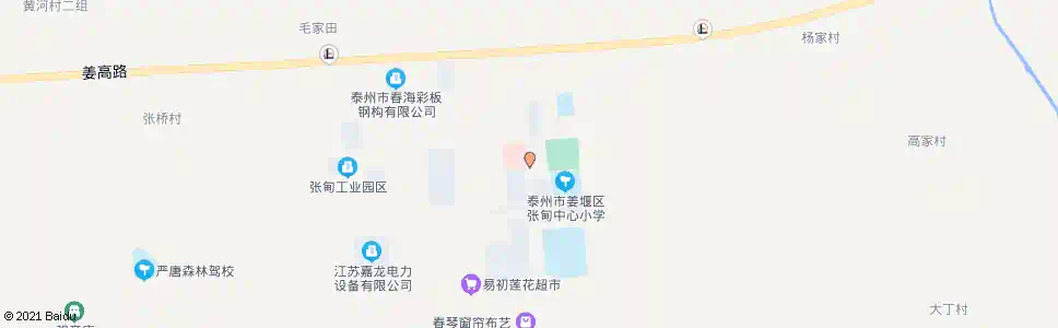 泰州张甸人民医院_公交站地图_泰州公交_妙搜公交查询2025