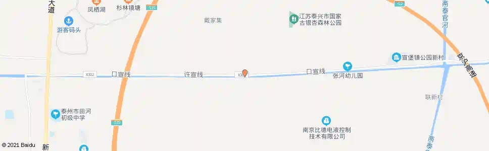 泰州戴集东_公交站地图_泰州公交_妙搜公交查询2025