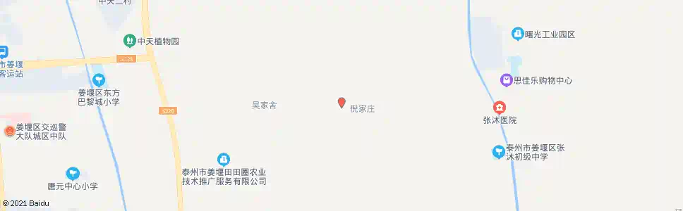 泰州张倪庄_公交站地图_泰州公交_妙搜公交查询2025