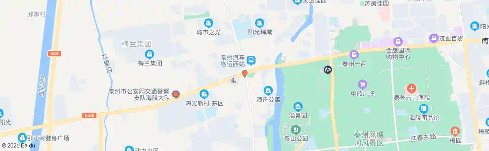 泰州建设银行_公交站地图_泰州公交_妙搜公交查询2025