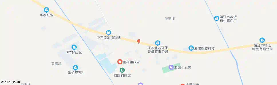泰州生祠镇_公交站地图_泰州公交_妙搜公交查询2025