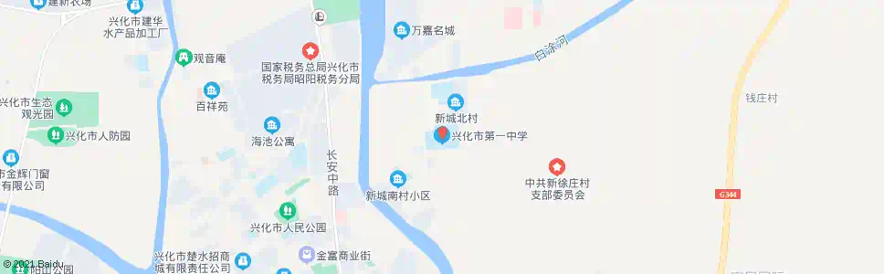 泰州兴化中学_公交站地图_泰州公交_妙搜公交查询2025