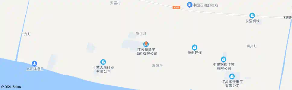 泰州新扬子船厂_公交站地图_泰州公交_妙搜公交查询2025