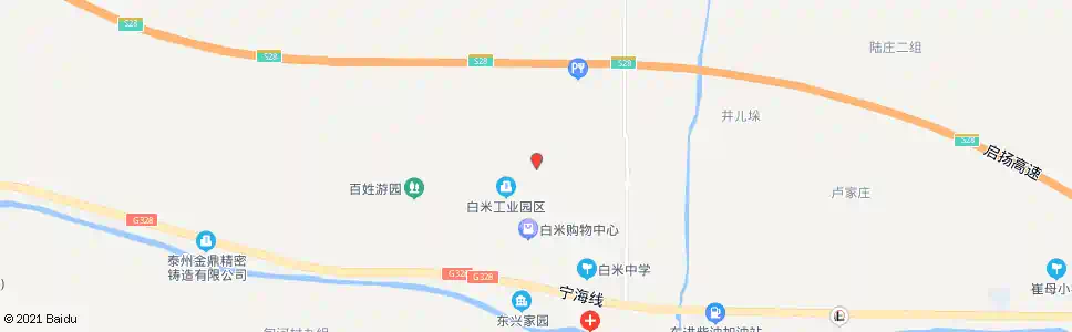 泰州白米_公交站地图_泰州公交_妙搜公交查询2025