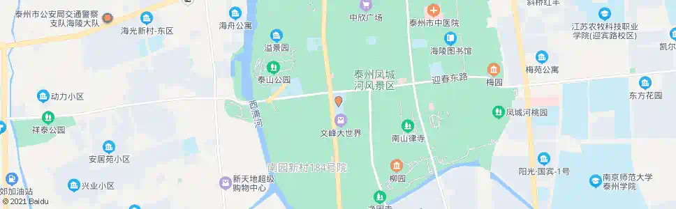 泰州海陵学校_公交站地图_泰州公交_妙搜公交查询2025