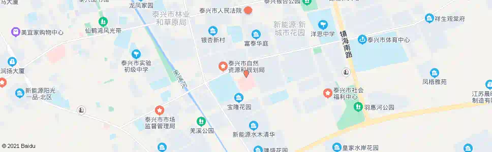 泰州人民医院_公交站地图_泰州公交_妙搜公交查询2025
