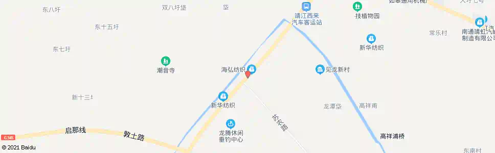 泰州新三圩埭_公交站地图_泰州公交_妙搜公交查询2025