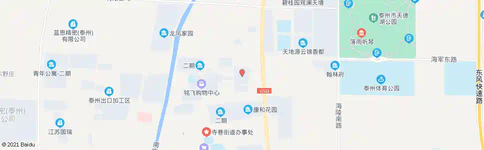 泰州泰州国际汽车城_公交站地图_泰州公交_妙搜公交查询2025