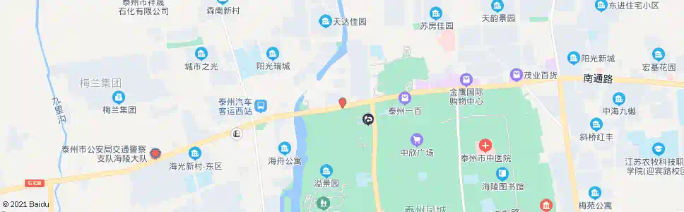 泰州单声文物馆_公交站地图_泰州公交_妙搜公交查询2025