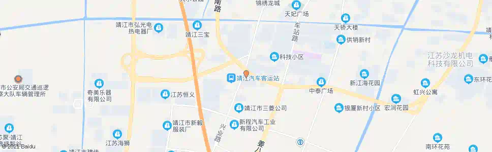 泰州新世界招商场_公交站地图_泰州公交_妙搜公交查询2025