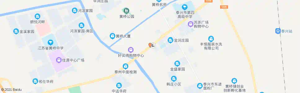泰州国税路_公交站地图_泰州公交_妙搜公交查询2025