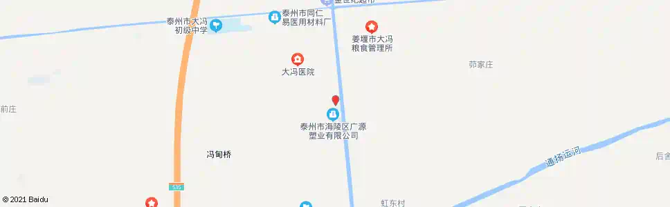 泰州双虹村北_公交站地图_泰州公交_妙搜公交查询2025