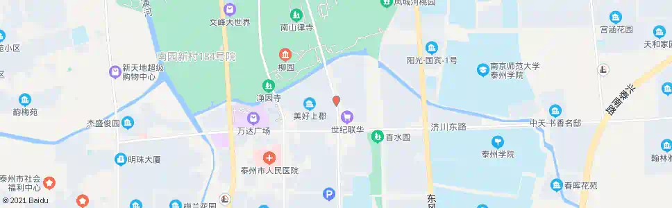 泰州莲花二号区(西门)_公交站地图_泰州公交_妙搜公交查询2025