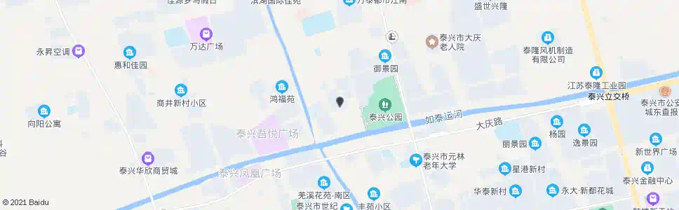泰州金兴花园_公交站地图_泰州公交_妙搜公交查询2025