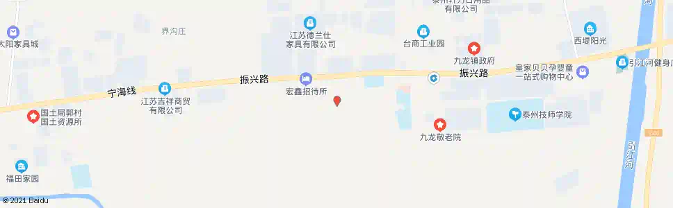 泰州张家村_公交站地图_泰州公交_妙搜公交查询2025