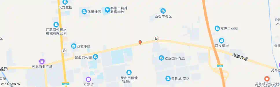 泰州茶庵桥_公交站地图_泰州公交_妙搜公交查询2025