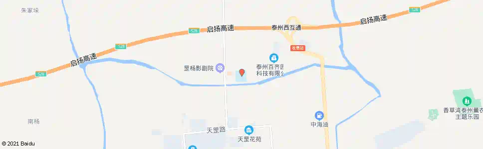 泰州罡杨学校_公交站地图_泰州公交_妙搜公交查询2025