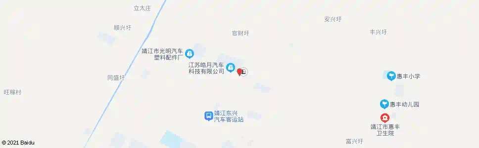 泰州东兴加油站_公交站地图_泰州公交_妙搜公交查询2025