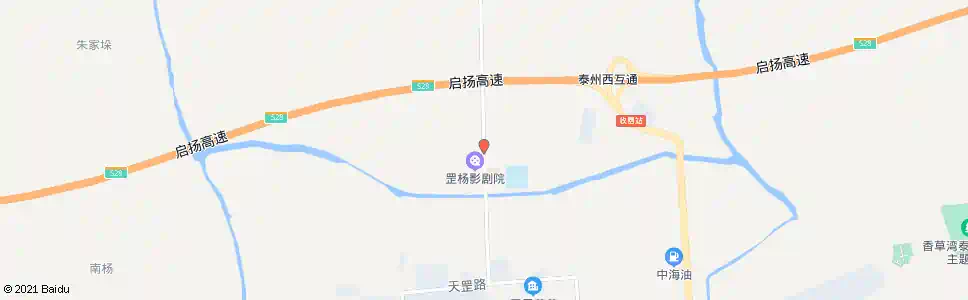 泰州杨庄路口_公交站地图_泰州公交_妙搜公交查询2025
