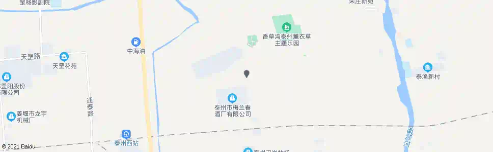 泰州麒麟村_公交站地图_泰州公交_妙搜公交查询2025