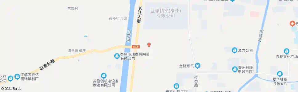 泰州三野村_公交站地图_泰州公交_妙搜公交查询2025