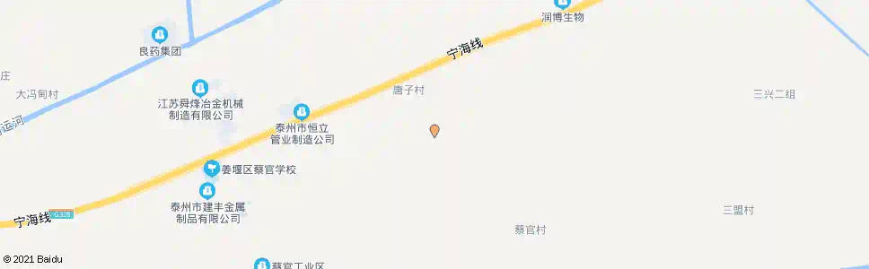 泰州张宫路_公交站地图_泰州公交_妙搜公交查询2025